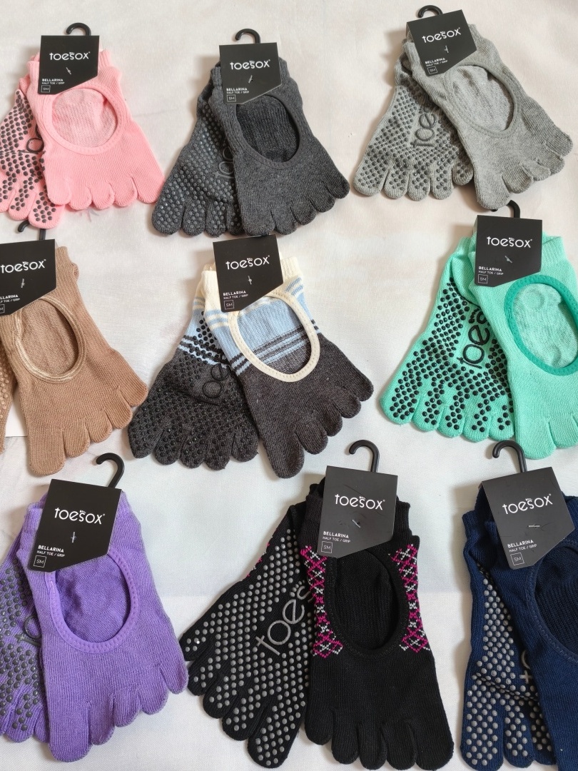 Pilates Yoga Wear - Toesox 요가 다섯 발가락 양말 남성용
