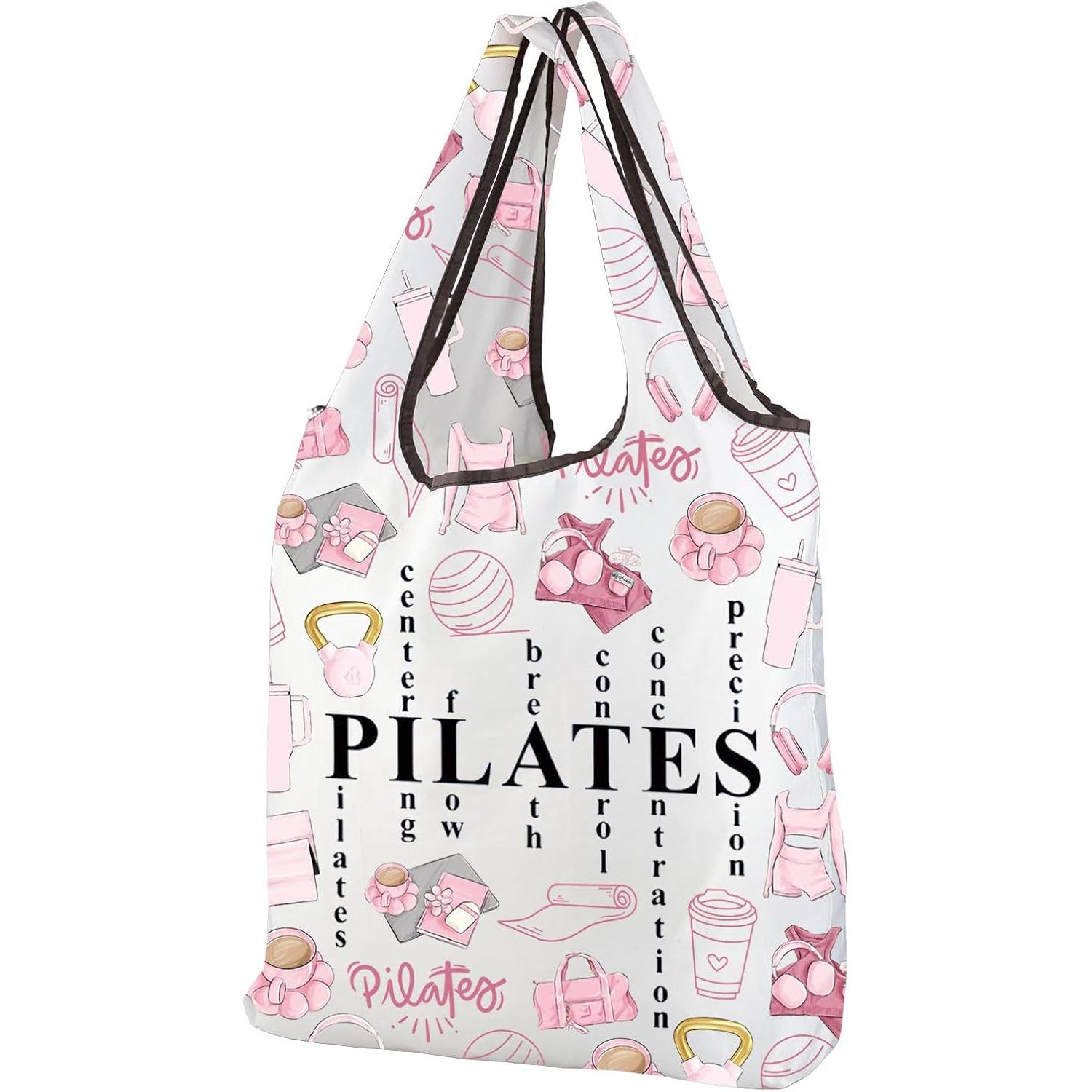 Pilates Yoga Instructor - 핑크 필라테스 토트백 여성용 요가 애호가