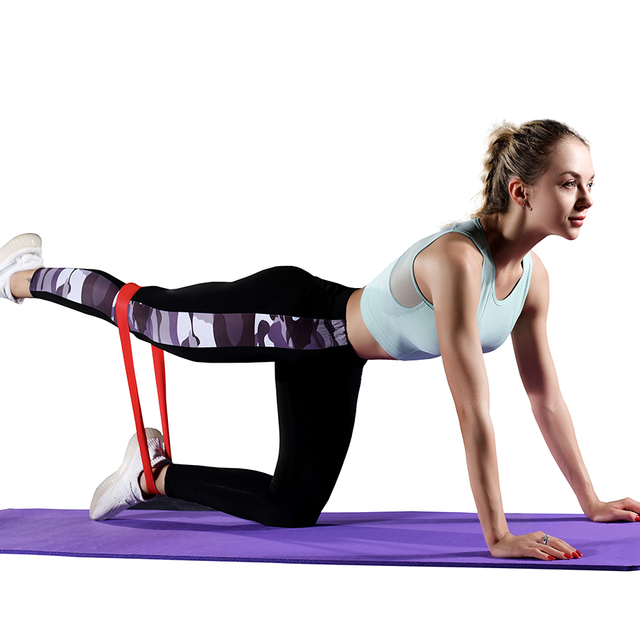 피트니스 저항 루프 밴드 고무 탄성 운동 밴드, 요가  - Pilates Yoga Home Workout 리뷰 및 가격