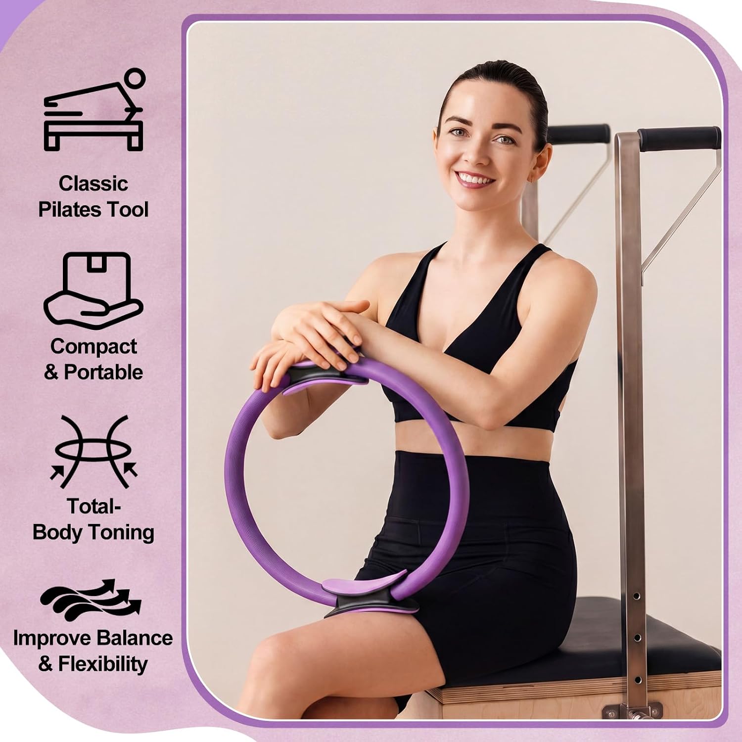 12개 필라테스 링 세트, 듀얼 사이즈 매직 서클 운동 - Pilates Ring Magic 리뷰 및 가격