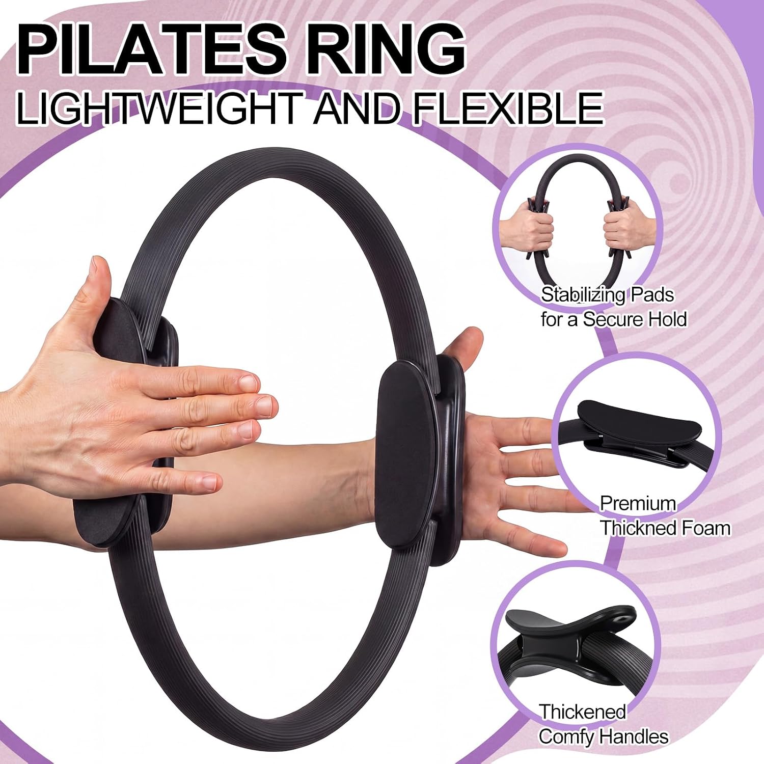 12개 필라테스 링 세트, 듀얼 사이즈 매직 서클 운동 - Pilates Ring Magic 리뷰 및 가격