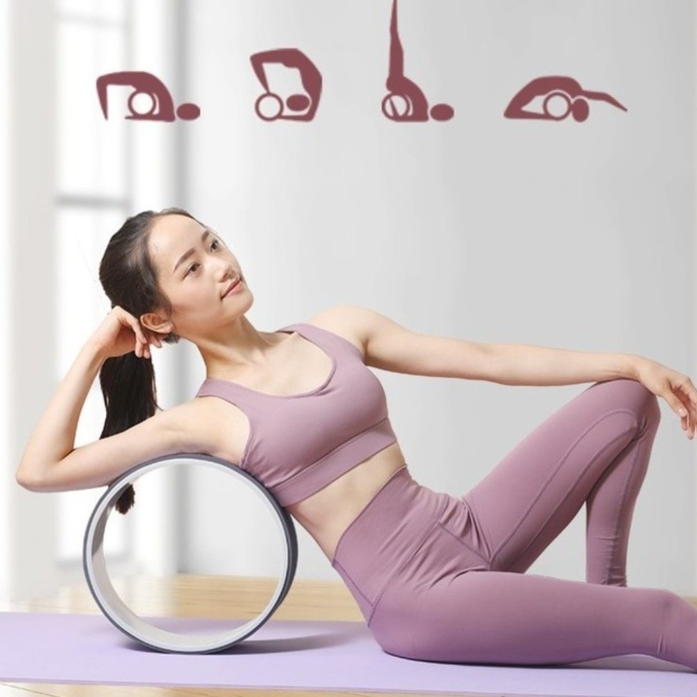 근육 마사지 요가 휠 다기능 등 훈련 등 훈련 롤러 허 - Pilates Yoga Wheel 리뷰 및 가격