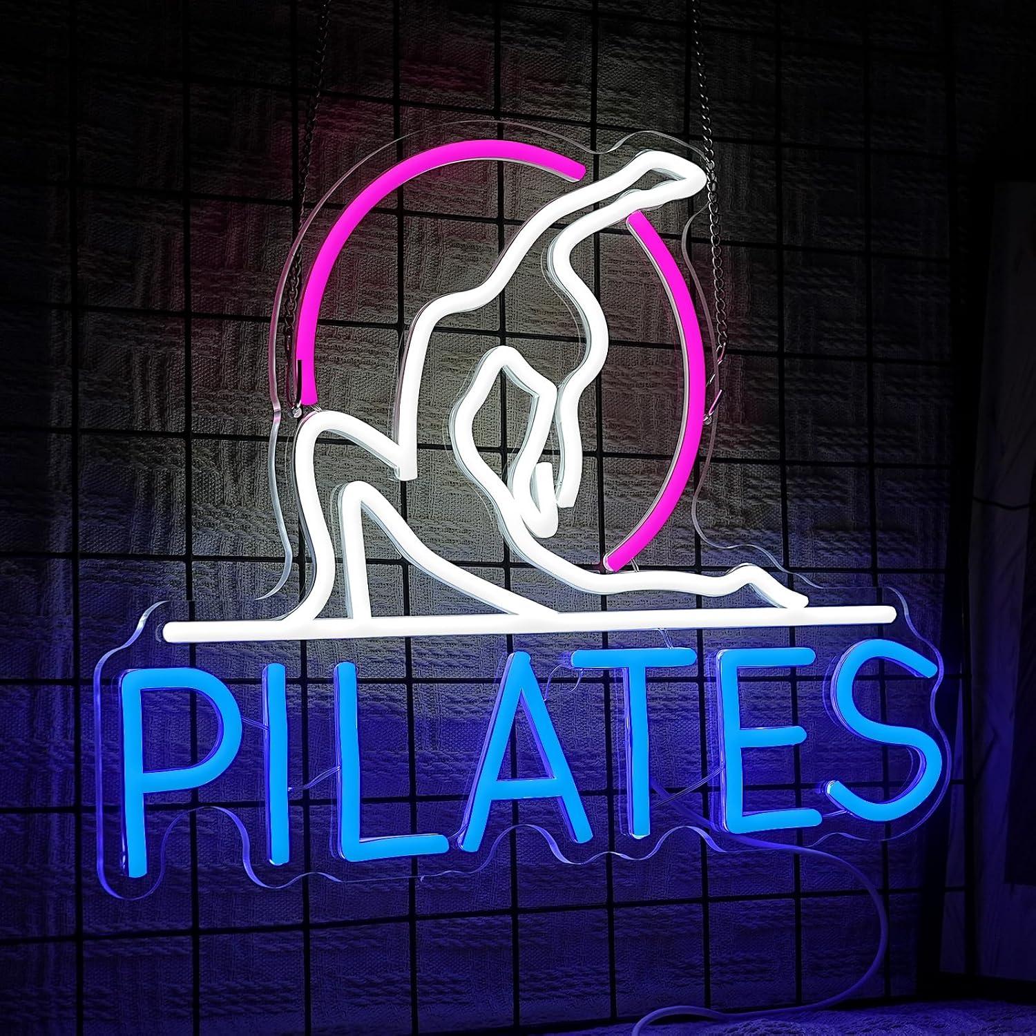 요가 필라테스 네온 사인 필라테스 스튜디오 체육관 스포 - Pilates Yoga Room 리뷰 및 가격