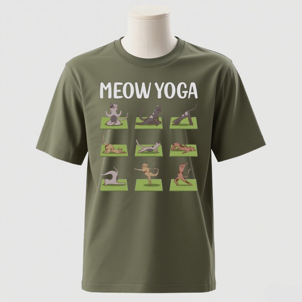고양이 요가 셔츠 재미있는 캐주얼 티 명상 필라테스 아 - Pilates Yoga Instructor 리뷰 및 가격