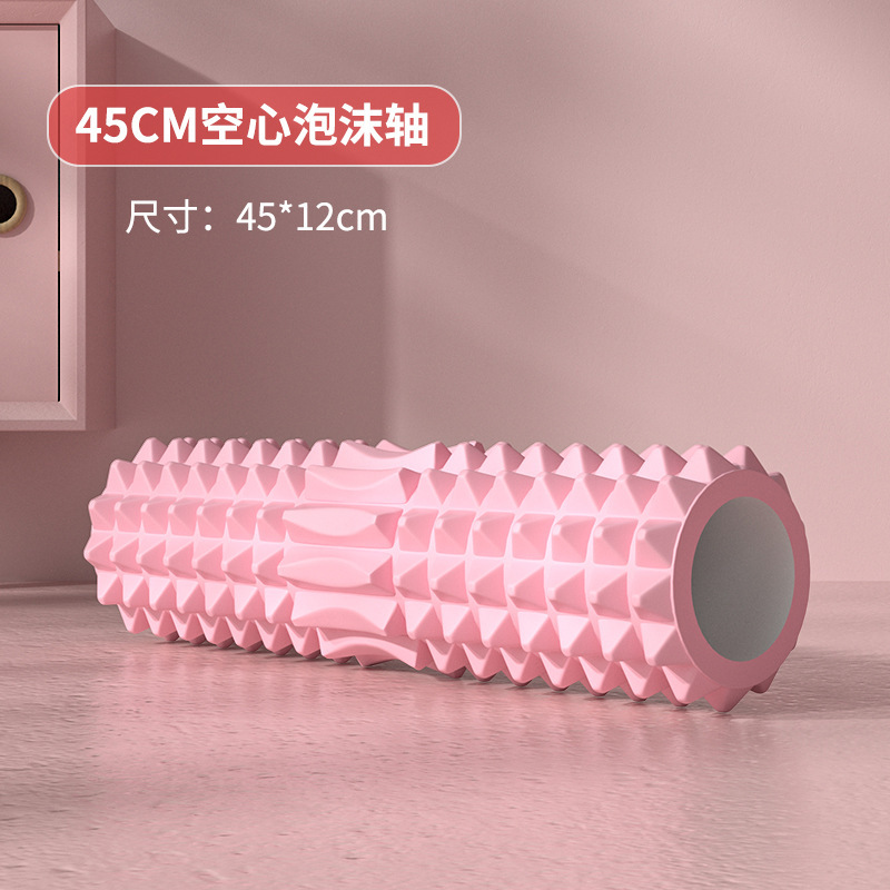 중공 폼 롤러 45cm 요가 블록 마사지 컬럼 근육 이 - Pilates Yoga Wheel 리뷰 및 가격