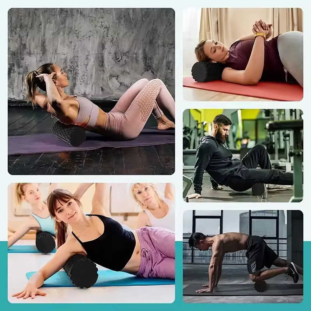 33cm 폼롤러, 근육 마사지용 고밀도 피트니스 롤러, - Pilates Yoga Wheel 리뷰 및 가격