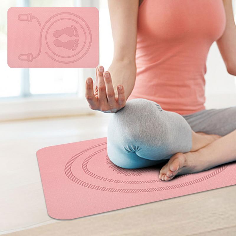 6mm 점프 로프 매트 TPE 소재 충격 방지 소음 방 - Pilates Yoga Home Workout 리뷰 및 가격